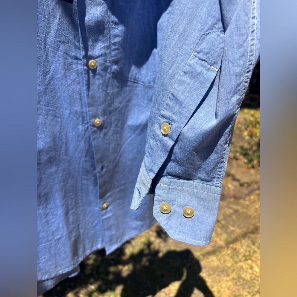G-Star Light Blue Casual Shirt - Picture 8 of 14